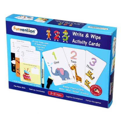 Funvention Write & Wipe 123 Numbers