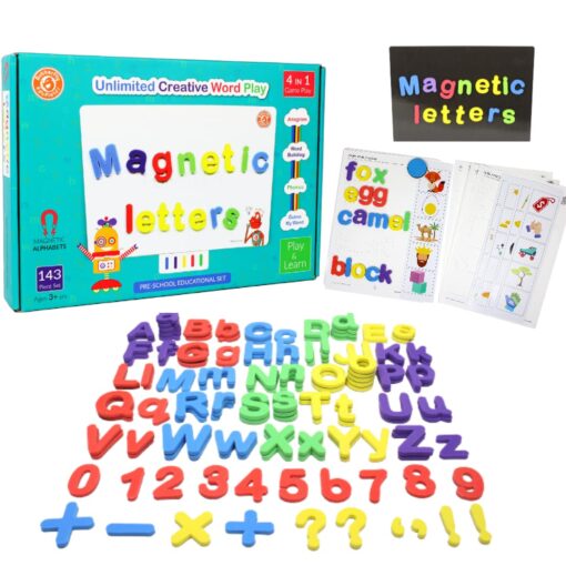 Magnetic Letters Numbers for Kids