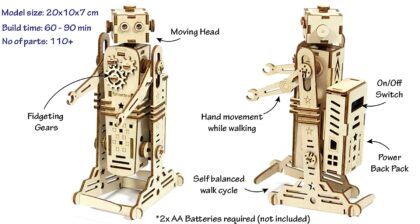 Funvention I-Robot Diy Walking Robotic Mechanical Model