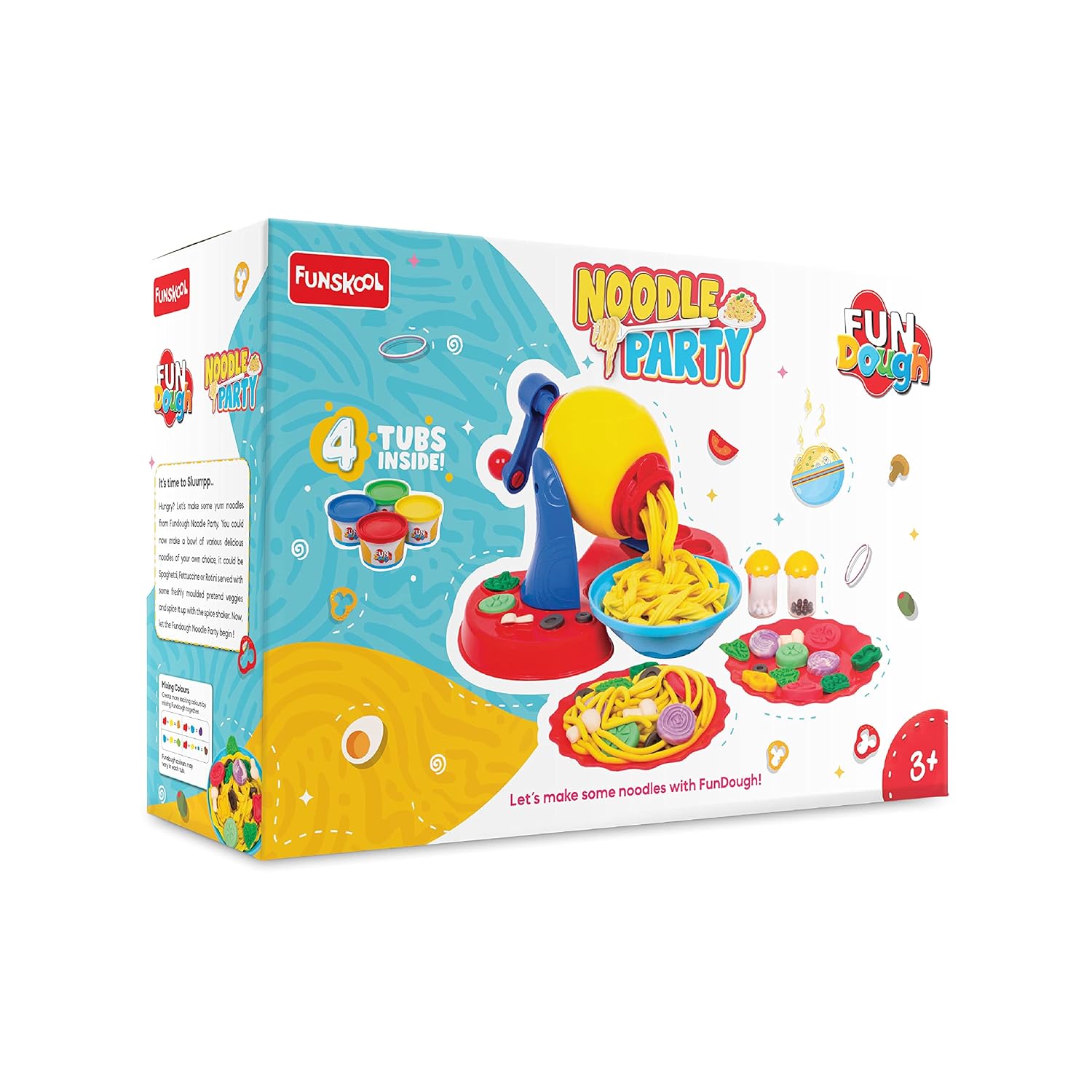 Funskool Fundough Noodle Party Playset