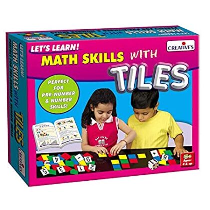 Ages: 4 & Up Creative Educational Aids Let's Learn Math Skills with Tiles