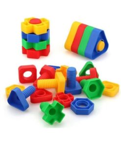 Educational Screw Shapes 64 Pieces