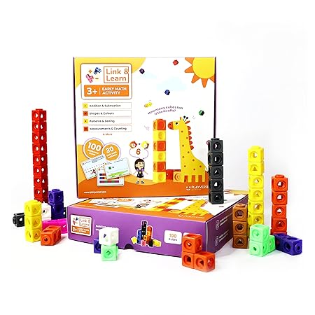 PlayVerse Link & Learn Early Math Cubes