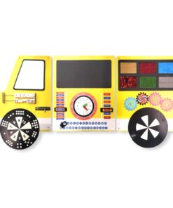 School Bus Wooden Educational