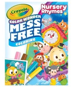 Age 3+ Crayola Color Mess Free Nursery Rhymes Coloring Pages