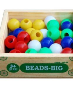 Age 3+ Little Genius Beads Big 50 Pieces