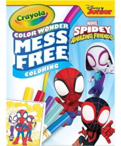 Age 3+ Crayola Spiderman Color Mess Free Coloring Pages