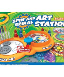 Age 6+Crayola Spin & Spiral Art Station